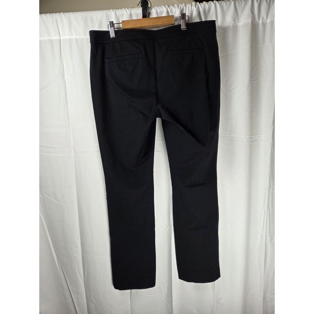 Lauren Ralph Lauren Women’s Black Pants Size 12 Stretch Cotton Straight Leg - Picture 7 of 9